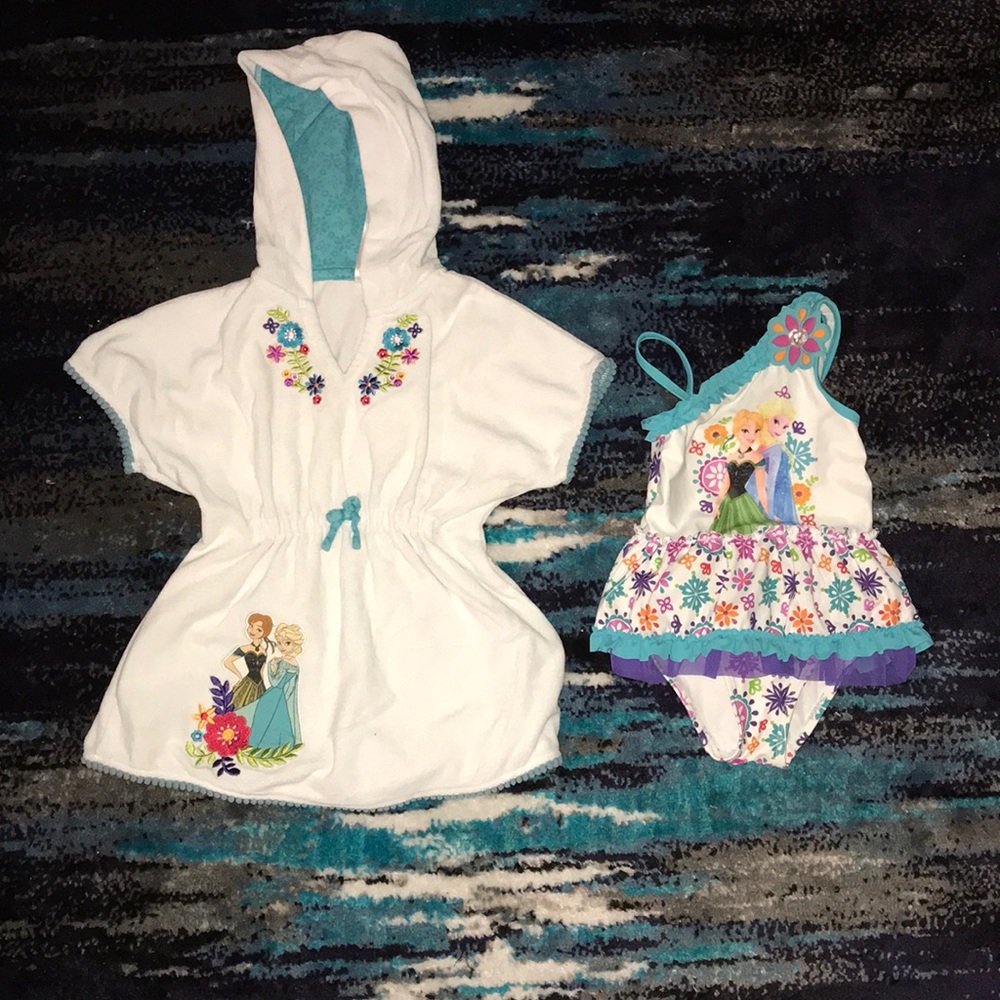 Disney Bathing Suit and Cover
